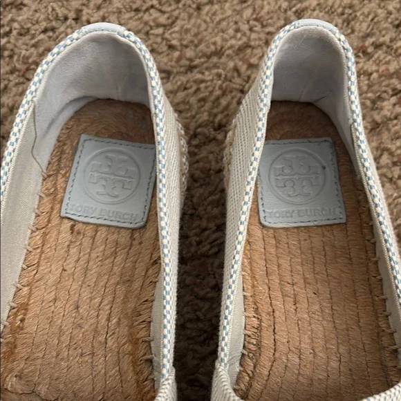 Tory Burch Blue Flats - Picture 2 of 4
